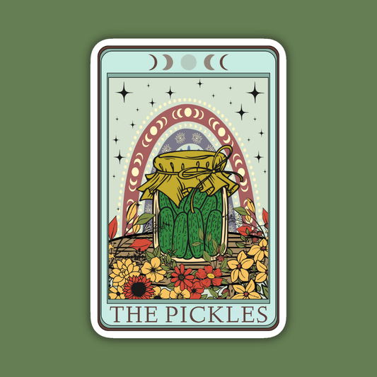 The Pickles Alternative Tarot Card Sticker