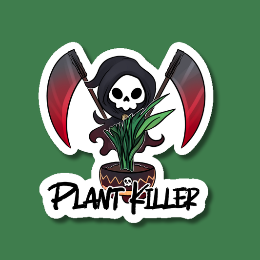 Plant Killer Sticker